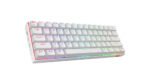 Redragon White Mechanical Wireless Gaming Keyboard | K530W-Pro Draconic 60% 61 Keys TKL | 2.4GHz Bluetooth 3.0-5.0 USB | Compact Gamer Keyboard | Brown Switches | RGB Lighting - Image 3
