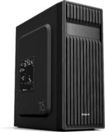 Zalman T6 ATX Mid Tower Computer PC Case witha Pre-Installed 120mm Fan Black - Image 7