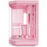 HYTE Y70 Dual Chamber Tempered Glass ATX Mid-Tower Computer Case PINK (Strawberry Milk) - Image 3