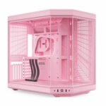 HYTE Y70 Dual Chamber Tempered Glass ATX Mid-Tower Computer Case PINK (Strawberry Milk)