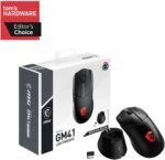 MSI Clutch GM41 Lightweight Wireless Gaming Mouse & Charging Dock, 20,000 DPI, 60M Omron Switches, Fast-Charging 80Hr Battery, RGB Mystic Light, 6 Programmable Buttons, PC/Mac - Image 4