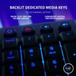 Razer Ornata V3 Gaming Keyboard: Low Profile Keys - Mecha Membrane Switches - UV Coated Keycaps - Backlit Media Keys - 10 Zone RGB Lighting - Spill Resistant - Magnetic Wrist Wrest - Snap Tap - Image 4
