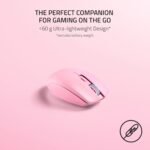 Razer Orochi V2 Mobile Wireless Gaming Mouse: Ultra Lightweight - 2 Wireless Modes - Up to 950 Hr Battery Life - Mechanical Mouse Switches - 5G Advanced 18K DPI Optical Sensor - Quartz Pink - Image 6