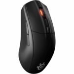 SteelSeries Rival 3 62521 Wireless Gaming Optical Mouse, Matte Black