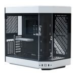 HYTE Y60 Modern Aesthetic Dual Chamber Panoramic Tempered Glass Mid-Tower ATX Computer Gaming Case - White - PCIe 4.0 Riser Cable Included - Image 6