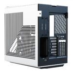 HYTE Y60 Modern Aesthetic Dual Chamber Panoramic Tempered Glass Mid-Tower ATX Computer Gaming Case - White - PCIe 4.0 Riser Cable Included - Image 3