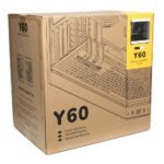 HYTE Y60 Modern Aesthetic Dual Chamber Panoramic Tempered Glass Mid-Tower ATX Computer Gaming Case - White - PCIe 4.0 Riser Cable Included - Image 2