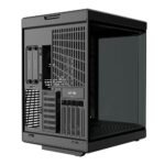 HYTE Y70 Dual Chamber Tempered Glass ATX Mid-Tower Computer Case - Black - Image 4
