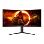 AOC CU34G2XP-B 34" 2K UWQHD (3440 X 1440) 180Hz UltraWide Curved Screen Gaming Monitor (Refurbished) 90day warranty - Image 5