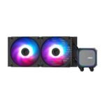 MSI MAG CORELIQUID A13 RGB 240mm All in One Liquid CPU Cooling Kit - Black - Image 4
