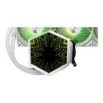 TRYX STAGE 360 LCD ARGB 360mm All in One Liquid CPU Cooling Kit - White - Image 3