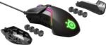 SteelSeries Rival 600 Gaming Mouse - 12,000 CPI TrueMove3Plus Dual Optical Sensor - 0.5 Lift-off Distance - Weight System - RGB Lighting,black - Image 3