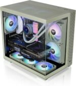 Thermaltake View 380 TG ARGB Matcha Green ATX Case - Image 6