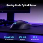 ASUS ROG Gladius III Core Wired Gaming Mouse – Right-Handed Ergonomic, 72g, 12K DPI, ROG Paracord, Push-Fit Switch Sockets/Hot-Swappable Switches, Gear Link Web-Based Configuration, PC/Mac Support - Image 4