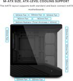 Lian Li VECTOR V100 MINI Micro Form Factor Compact PC Case black - Image 7