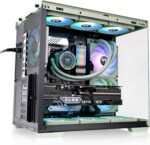 Thermaltake View 380 TG ARGB Matcha Green ATX Case - Image 4