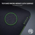 Razer Gigantus V2 Cloth Gaming Mouse Pad (Medium): Thick, High-Density Foam - Non-Slip Base - Classic Black - Image 5