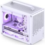 WHITE SMALL FORM FACTOR CASE HIGH END VIDEO EDITING SYSTEM